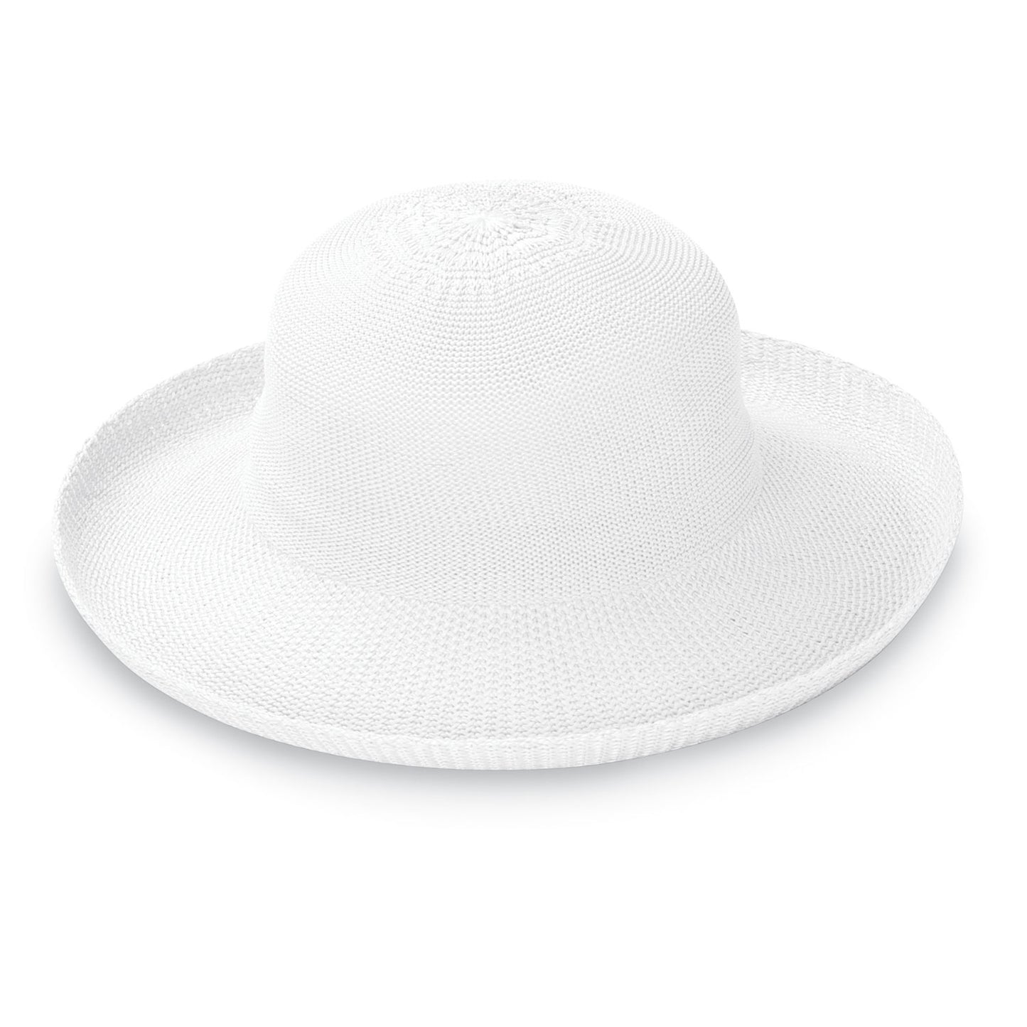 ladies wide brim summer sun hat by Wallaroo, White