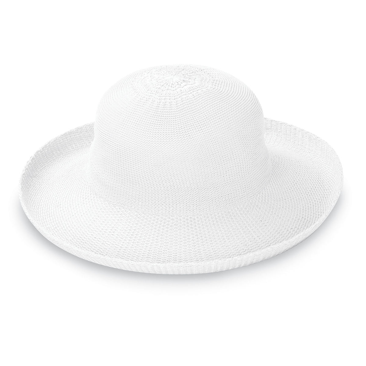 ladies wide brim summer sun hat by Wallaroo, White