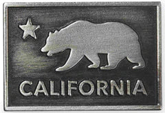 Featuring View of the California Metal Etched Emblem from Carkella by Wallaroo