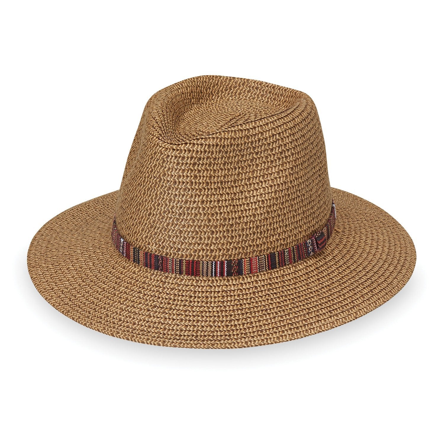 Featuring Packable Petite Sedona UPF Travel Sun Hat in Camel from Wallaroo