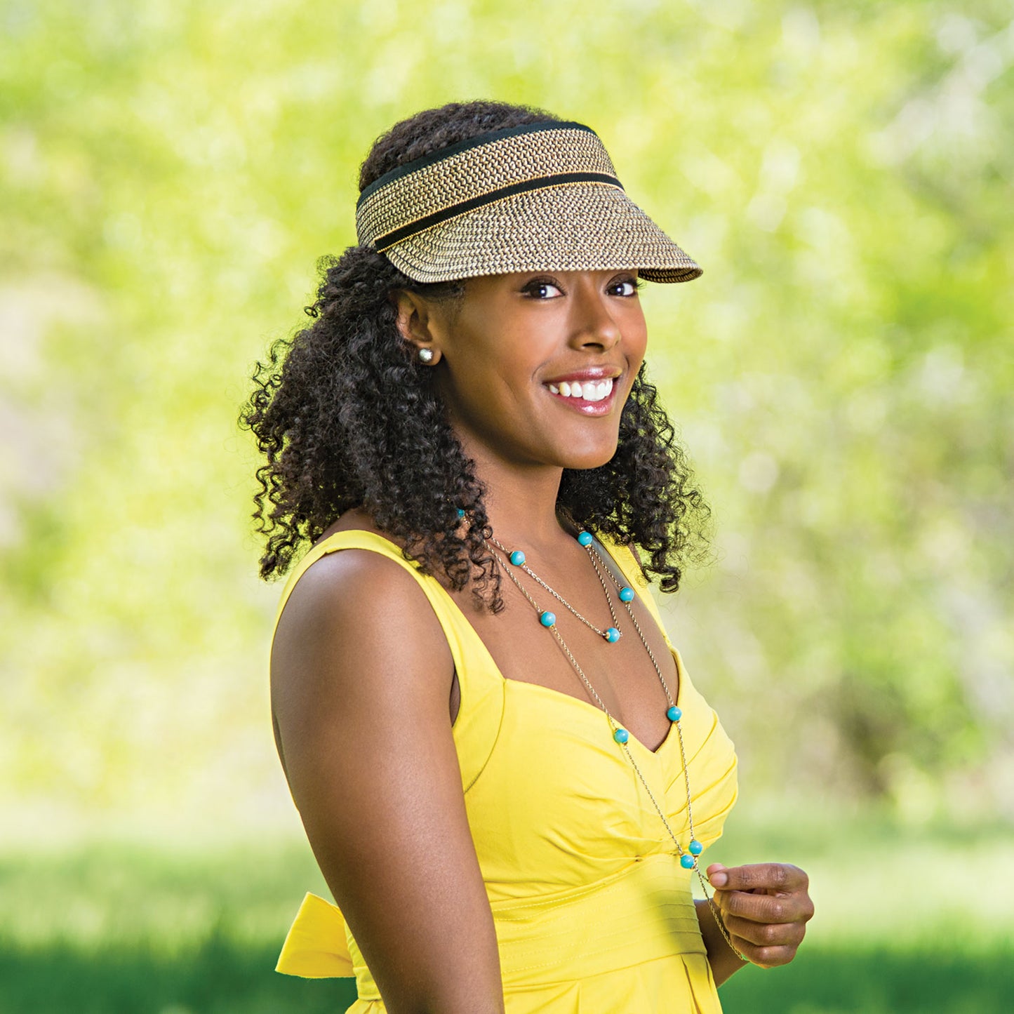 Hat Curly Elastic For Visors Hdesun Visor For Women Roll Up