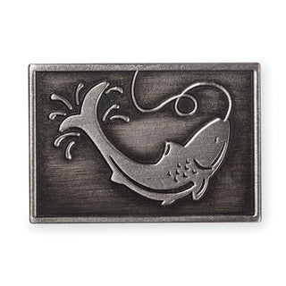 View of the Fishing Metal Etched Emblem from Carkella by Wallaroo