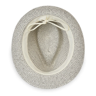 inside of Trilby style fedora sun hat by Wallaroo