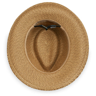 Inside of Women's wide brim summer sun hat by Wallaroo