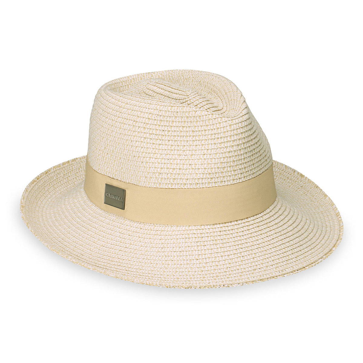 Carkella by Wallaroo Women's Emery hat, ideal for sunny days, with a fashionable design and built-in sun protection SFP 50+ in Natural
