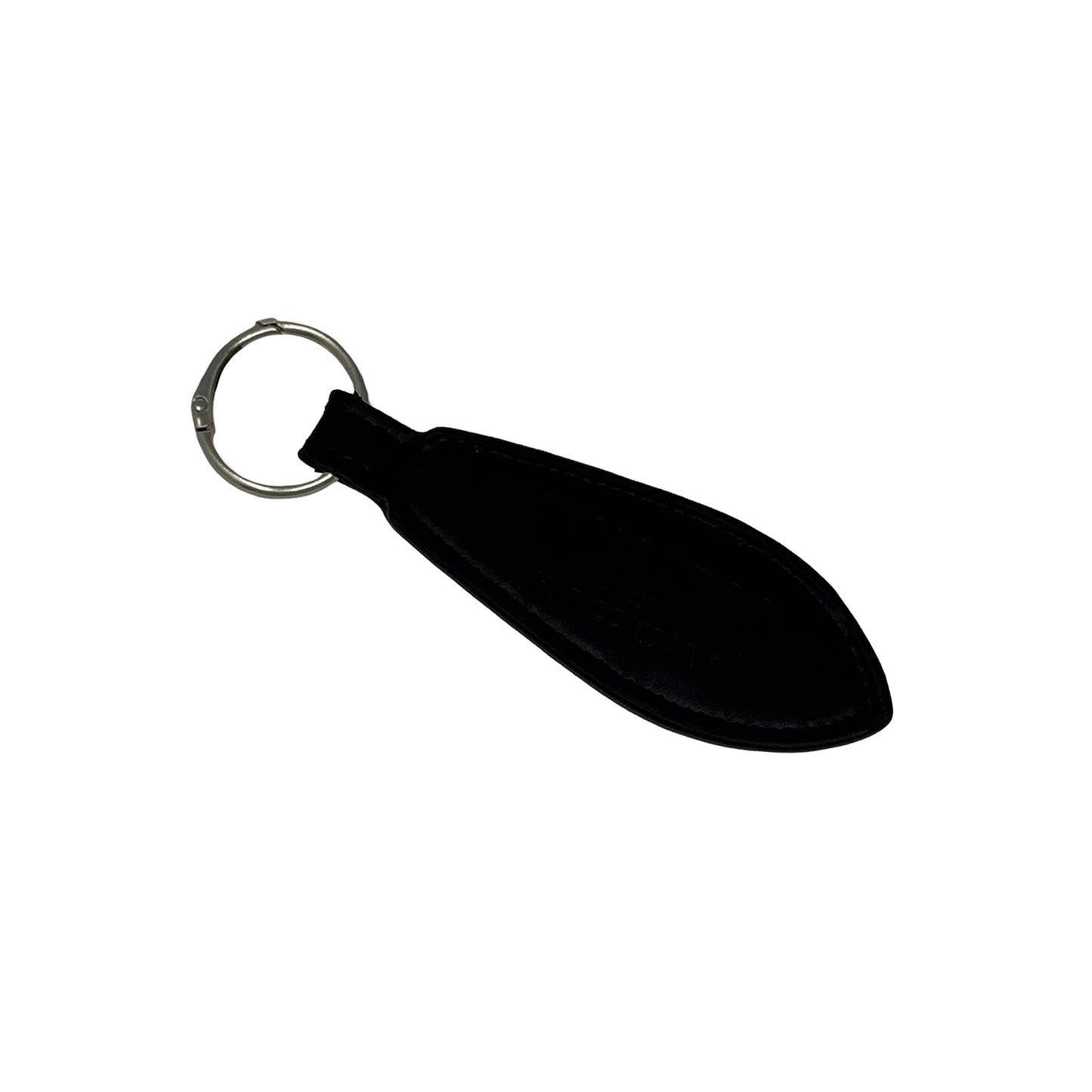 Photo of black leather hat clip