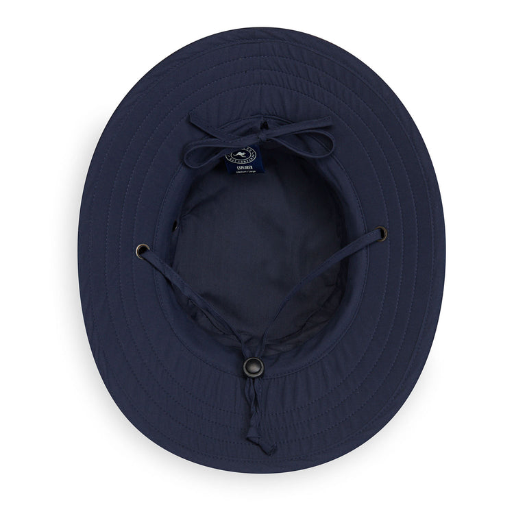 Men's bucket sun hat with big wide brim by Wallaroo