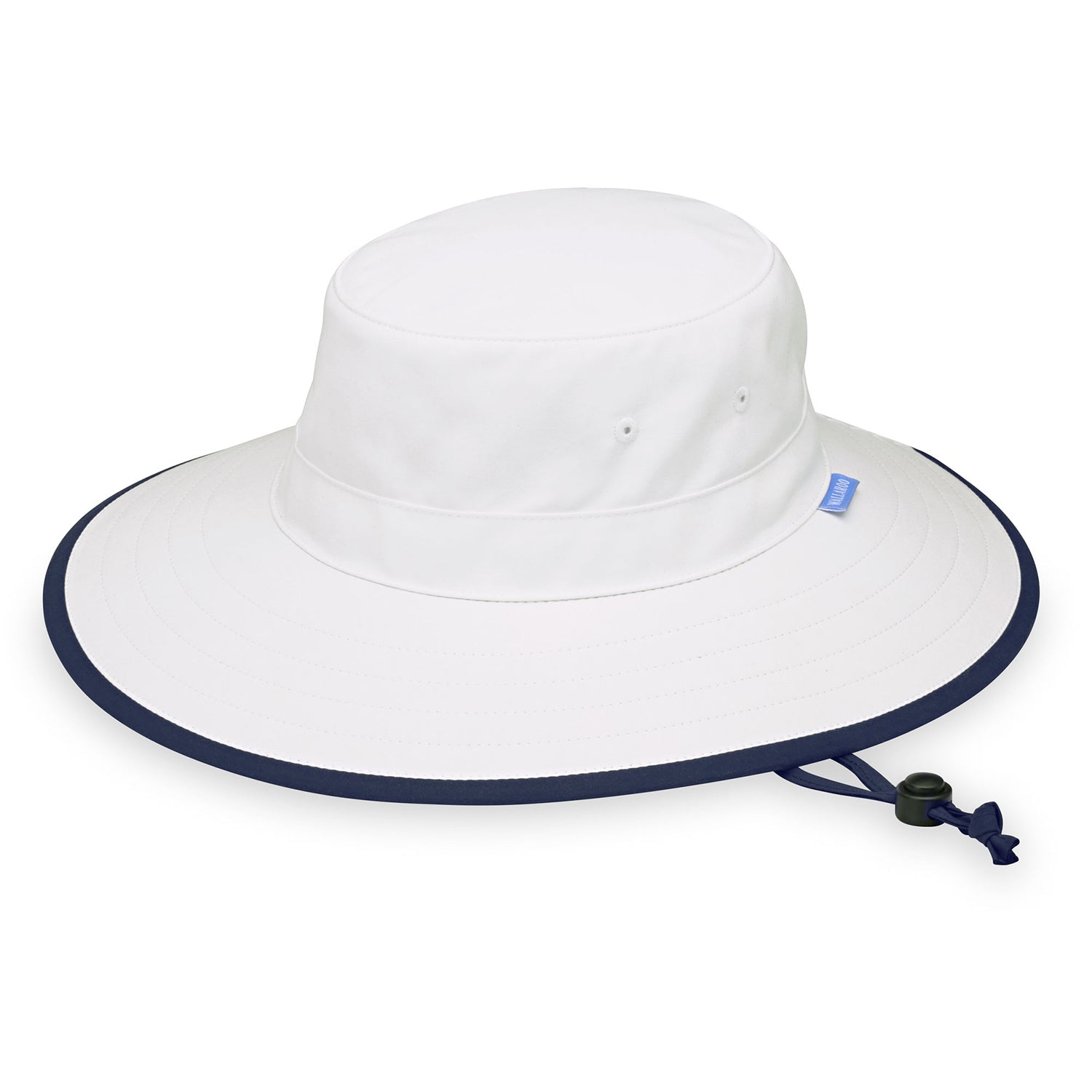 Featuring womens wide brim ponytail sun hat with chinstrap