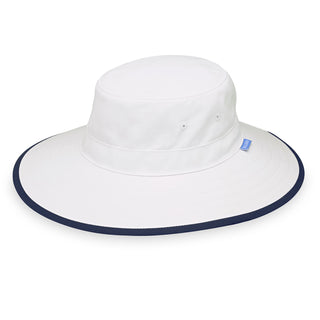 womens wide brim ponytail sun hat by Wallaroo