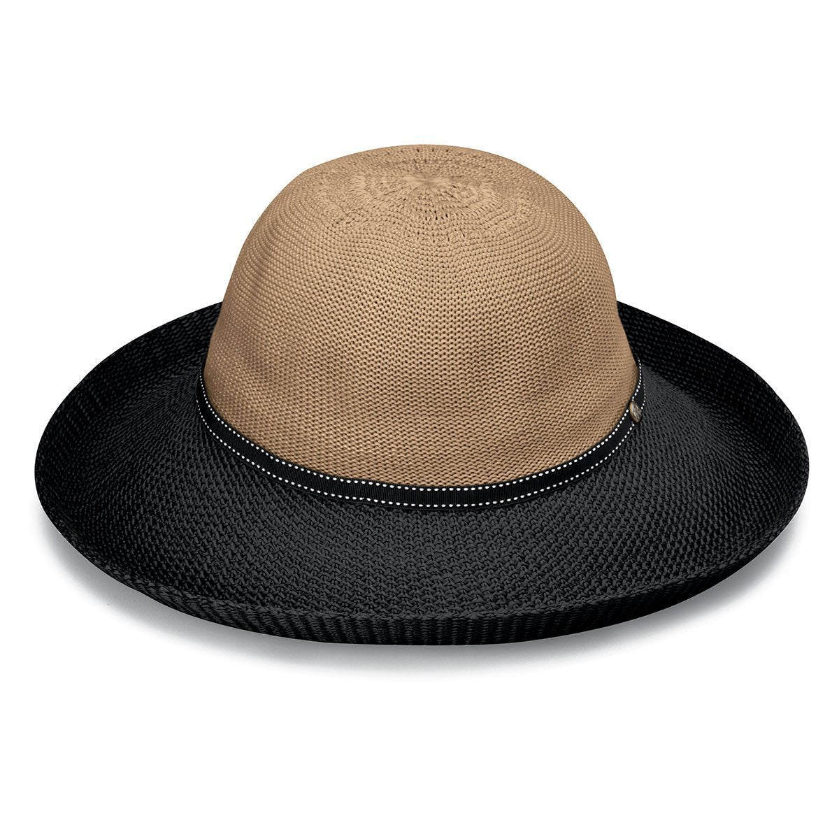 Victoria Two-Toned Color Block UPF Sun Hat - Wallaroo Hat  display picture 2
