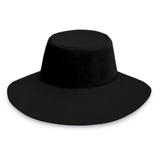 Women's UPF Aqua Sun Hat with Chinstrap in Black from Wallaroo