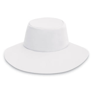 Women's Packable UPF Aqua sun hat with Chinstrap in White from Wallaroo