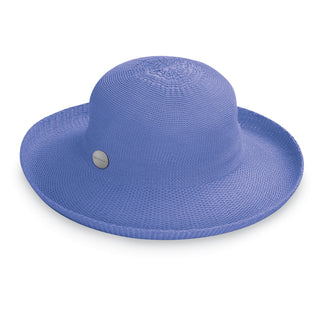 Front of Ladies' Packable Wide Brim Crown Style Victoria UPF Sun Hat from Carkella
