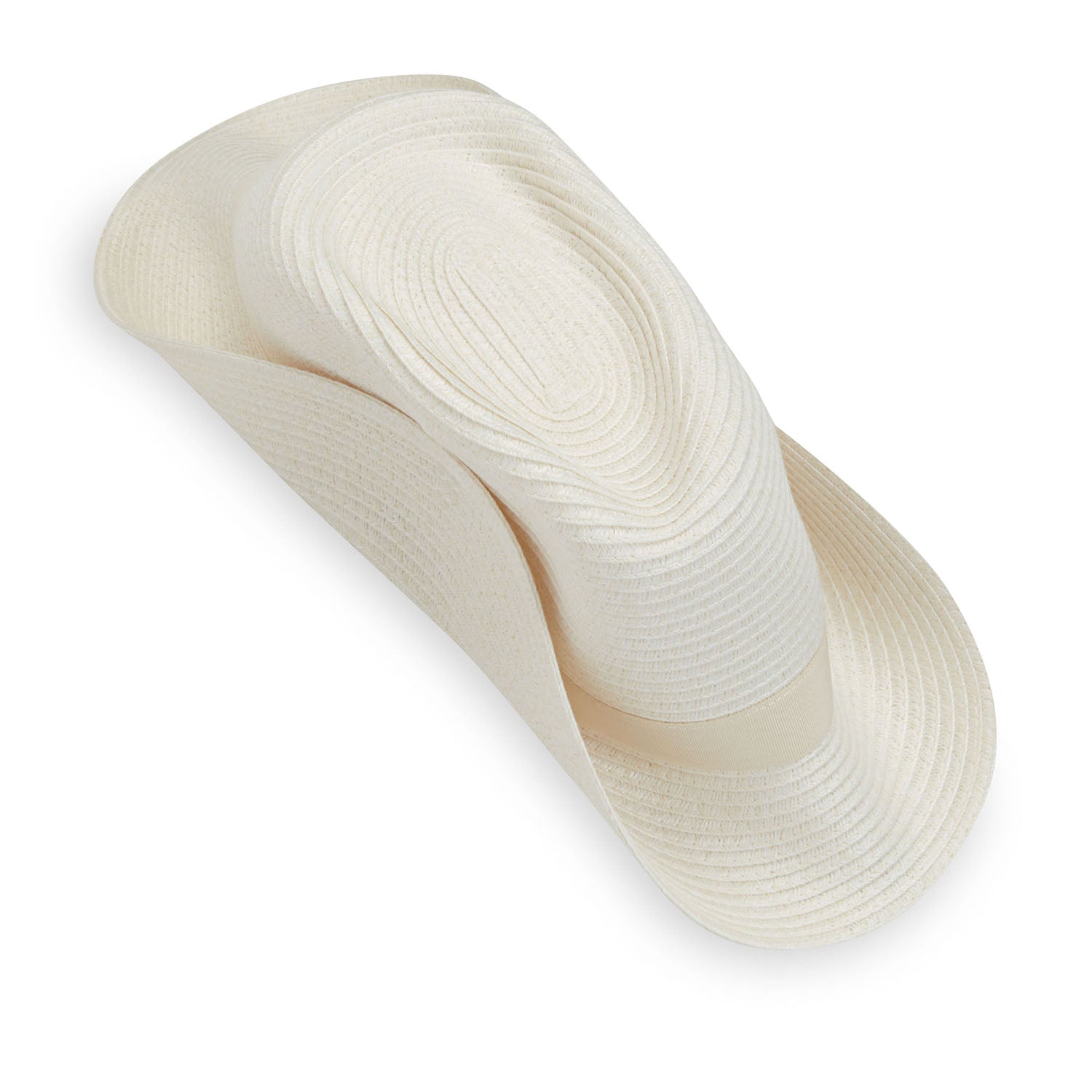 Packing of Women's Caroline UPF Fedora Summer Hat in Ivory by Wallaroo