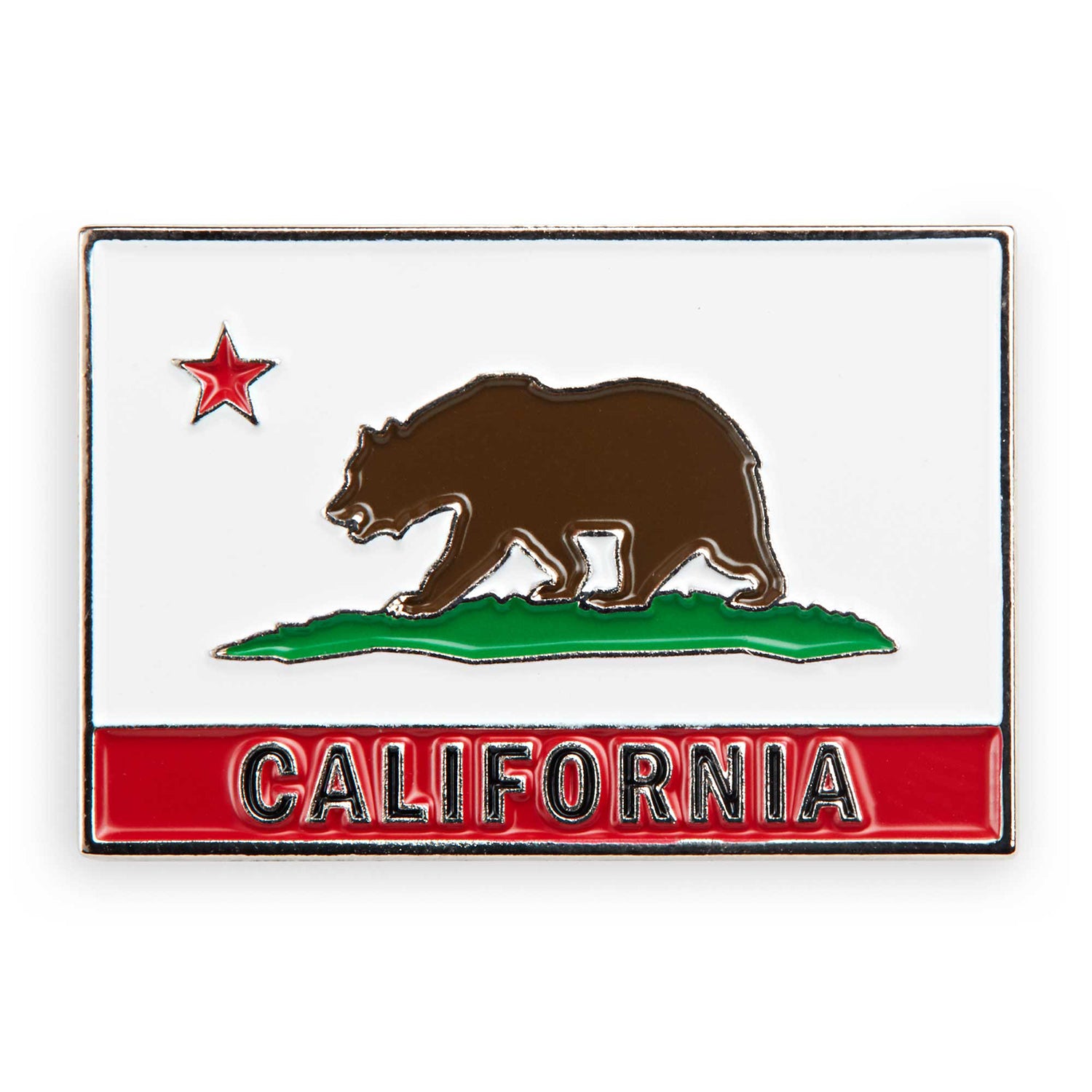 Featuring Carkella California Flag Emblem