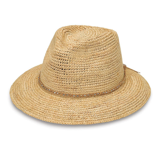 Fashion 100% Natural Raffia Straw Hat Women Summer Large Jazz Sun
