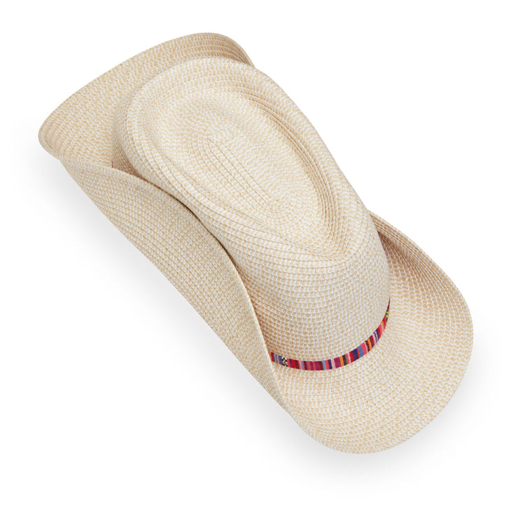 Packing of Petite Sedona UPF Travel Summer Hat in Natural from Wallaroo