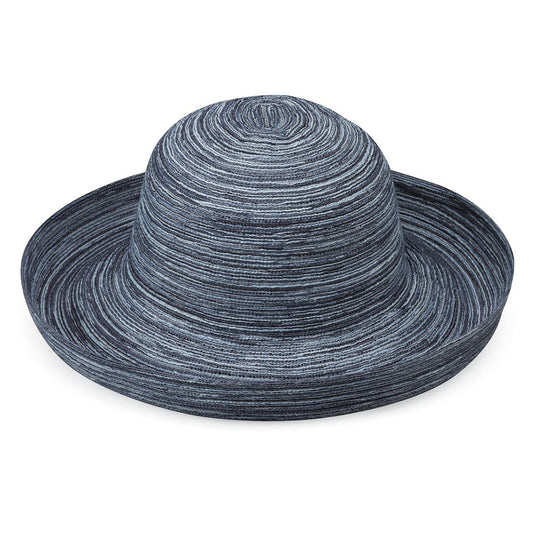 Hesroicy Wide Brim Empty Top Foldable Sun Hat Women Dual Use