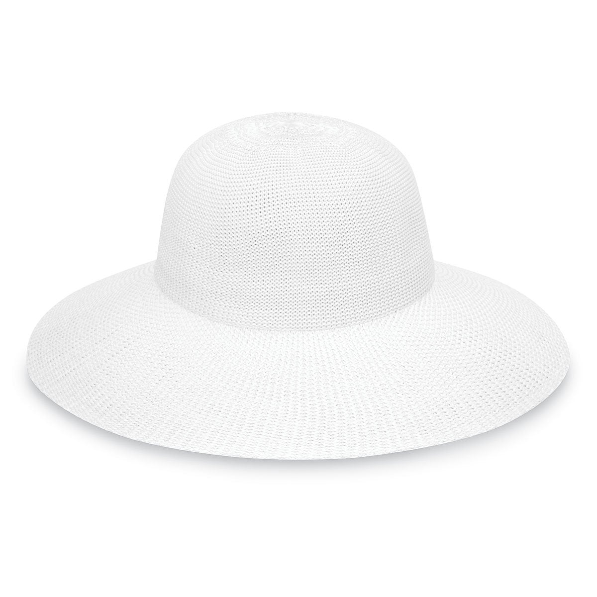 Wallaroo Open Top Floppy Wide Brim Sun Hat Off White 268A Sanibel XL - Women main image 2